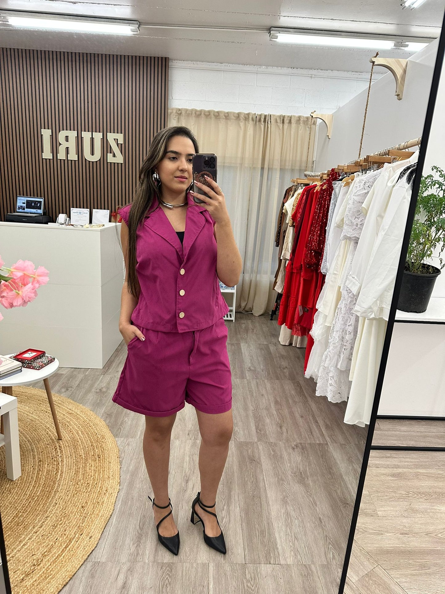 Vest and Bermuda Set - Casual with Style