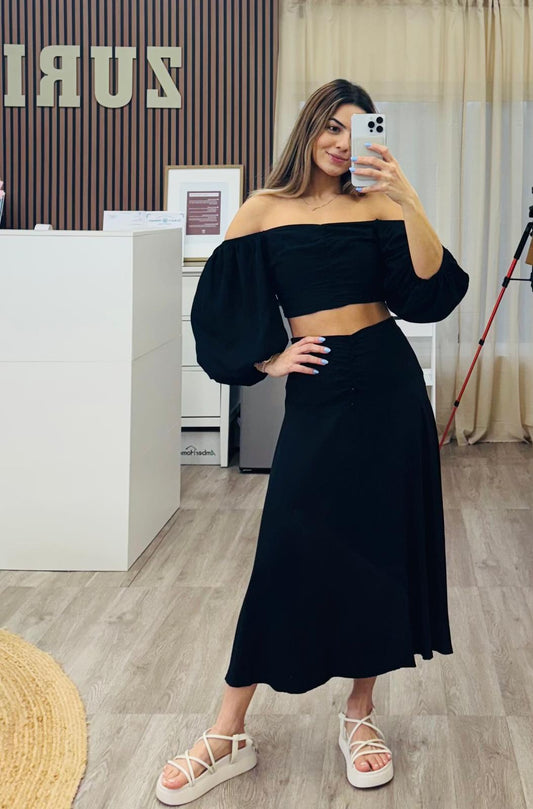 Set Skirt and cropped